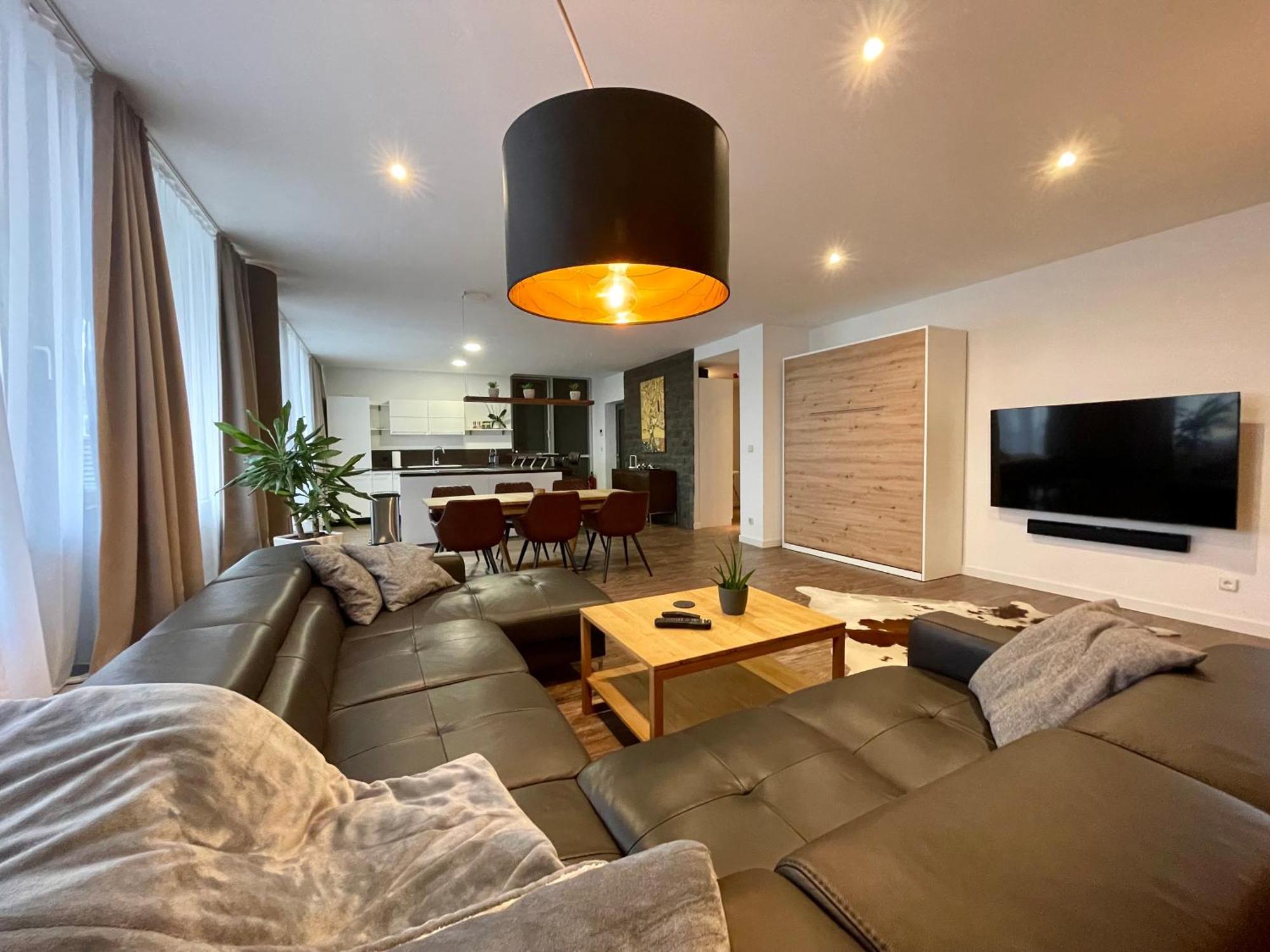 Apartment Leipzig Waldstrassenviertel Loft Terrasse, Redbull Arena Экстерьер фото